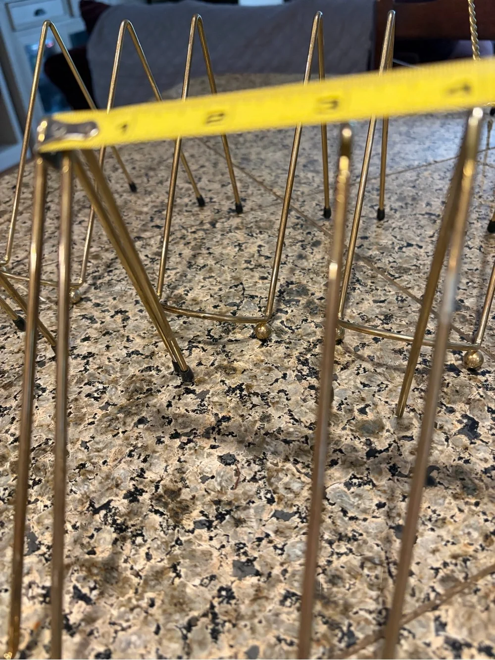 Gold Tone Vintage Ball Feet Plate Easels MCM Lof of 10!